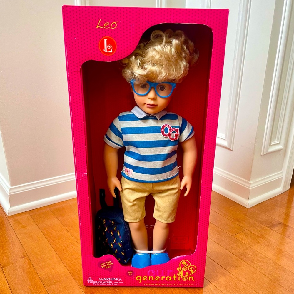 Our Generation Leo Doll - Brand New in Box